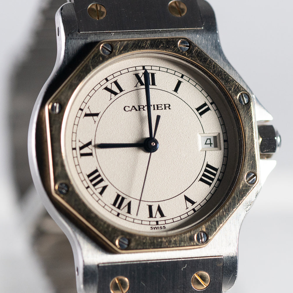 CARTIER LM SANTOS OCTAGON Ref.187902