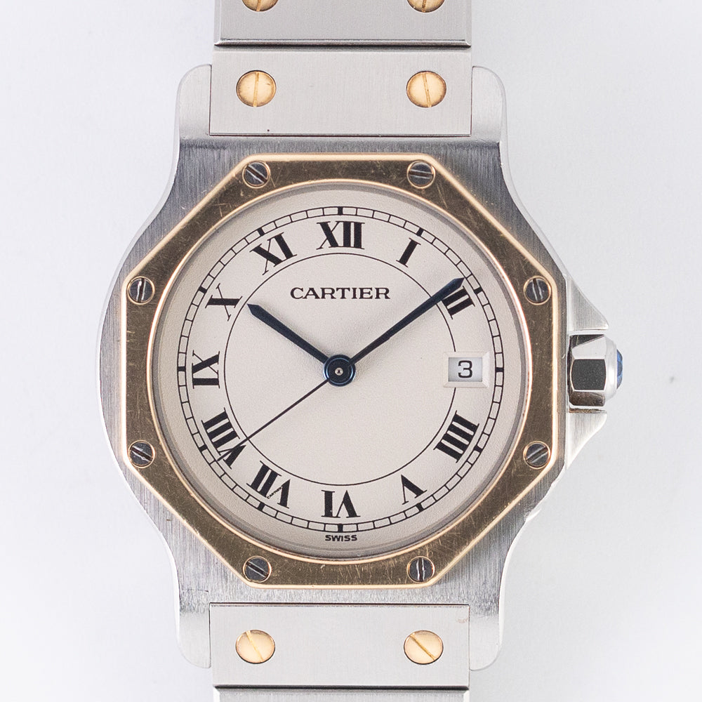 CARTIER LM SANTOS OCTAGON Ref.187902