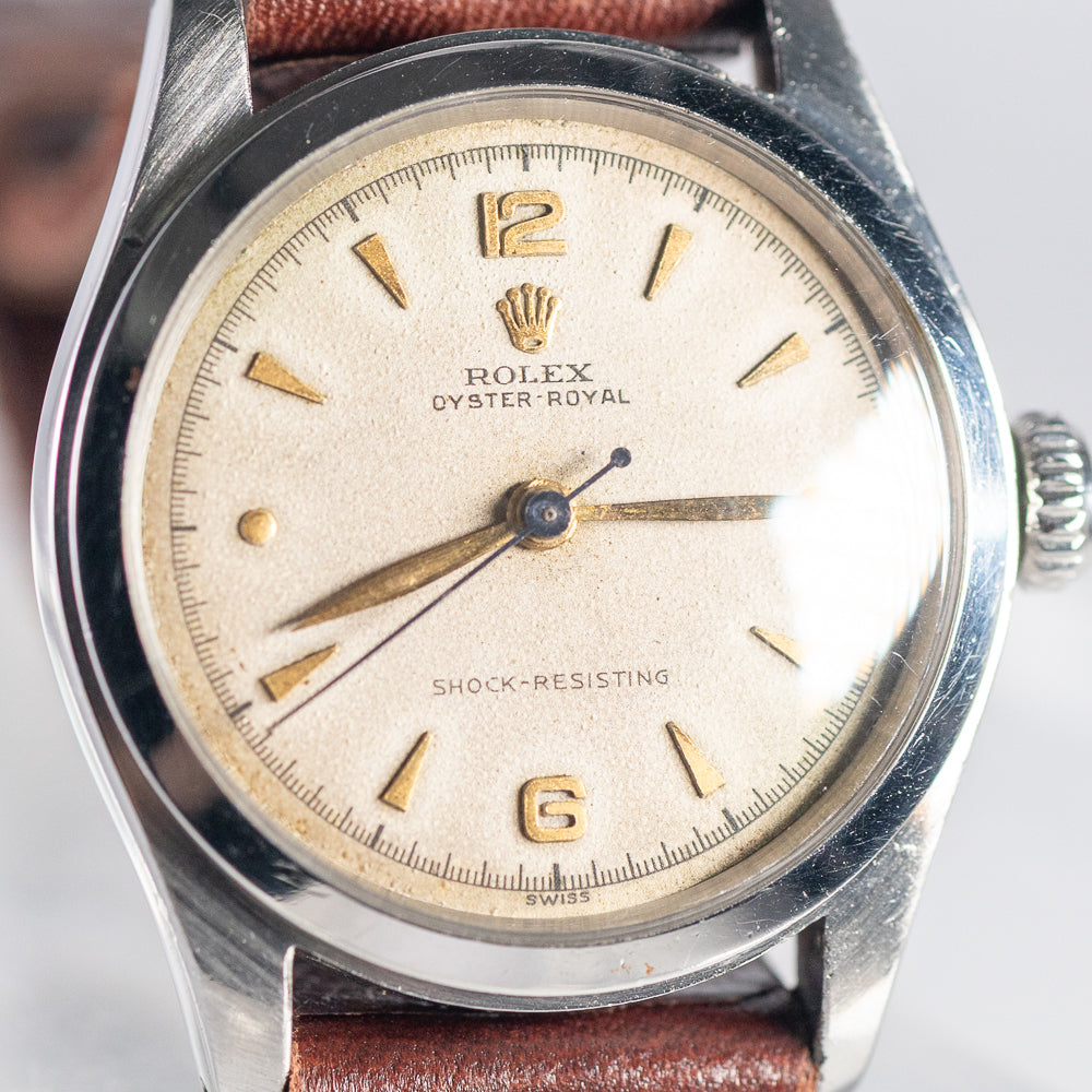 ROLEX OYSTER ROYAL No Lum Super Oyster Crown Ref.6144