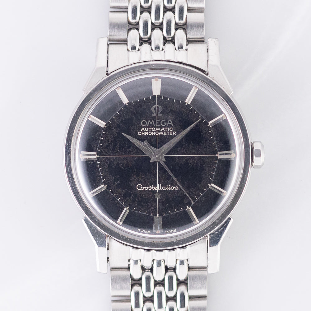 OMEGA Constellation No Date Balck Gilt Dial Ref.14900SC-61