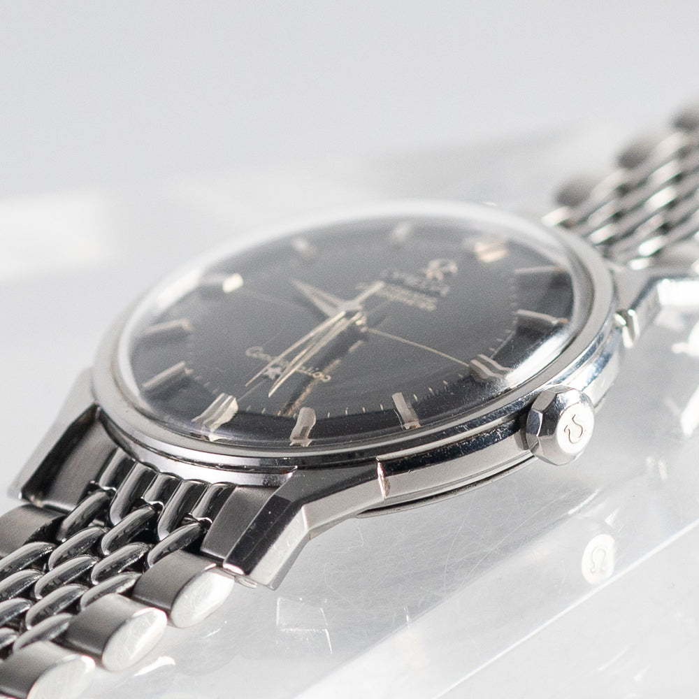OMEGA Constellation No Date Balck Gilt Dial Ref.14900SC-61