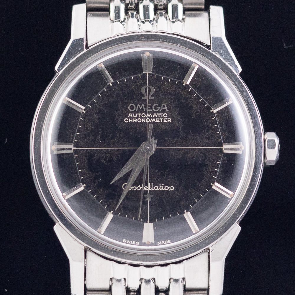 OMEGA Constellation No Date Balck Gilt Dial Ref.14900SC-61