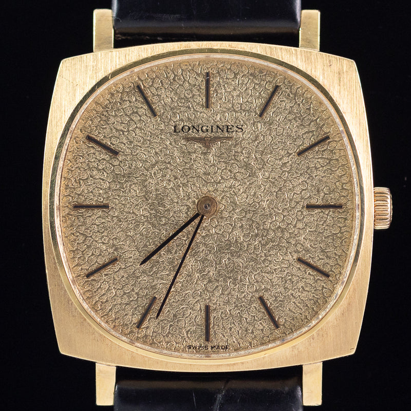 LONGINES grained leather textured dial Ref.4079