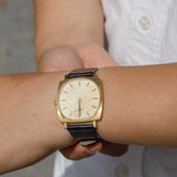 LONGINES grained leather textured dial Ref.4079