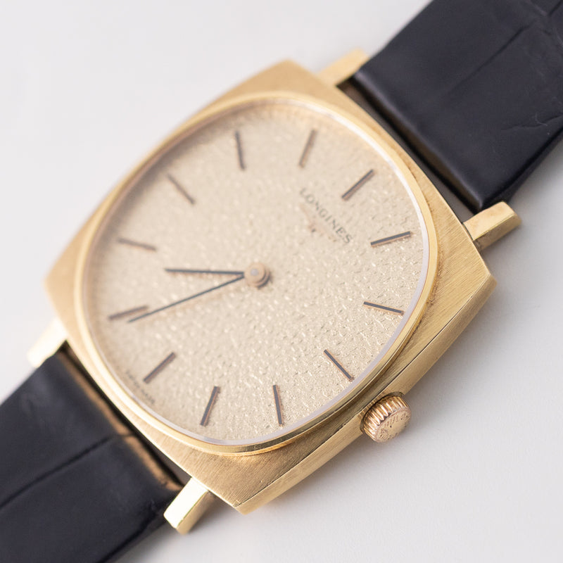 LONGINES grained leather textured dial Ref.4079