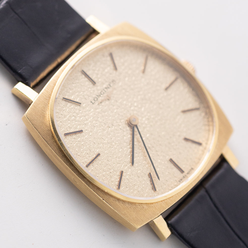LONGINES grained leather textured dial Ref.4079