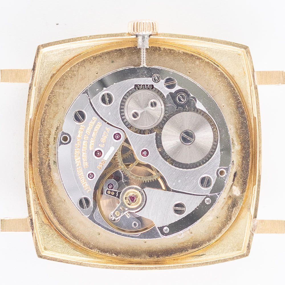 LONGINES grained leather textured dial Ref.4079