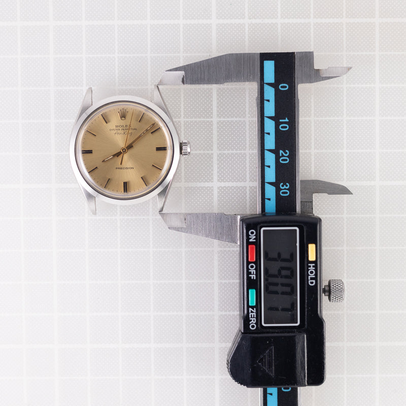 ROLEX Air-king Gold Dial Ref.5500