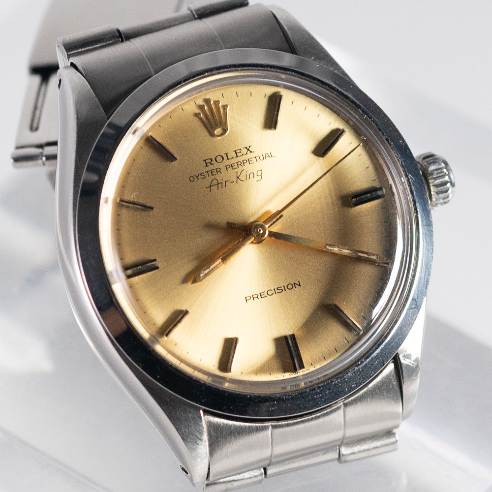 ROLEX Air-king Gold Dial Ref.5500