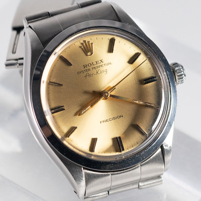 ROLEX Air-king Gold Dial Ref.5500