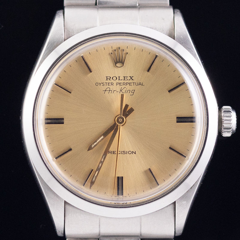 ROLEX Air-king Gold Dial Ref.5500