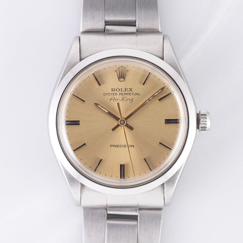 ROLEX Air-king Gold Dial Ref.5500
