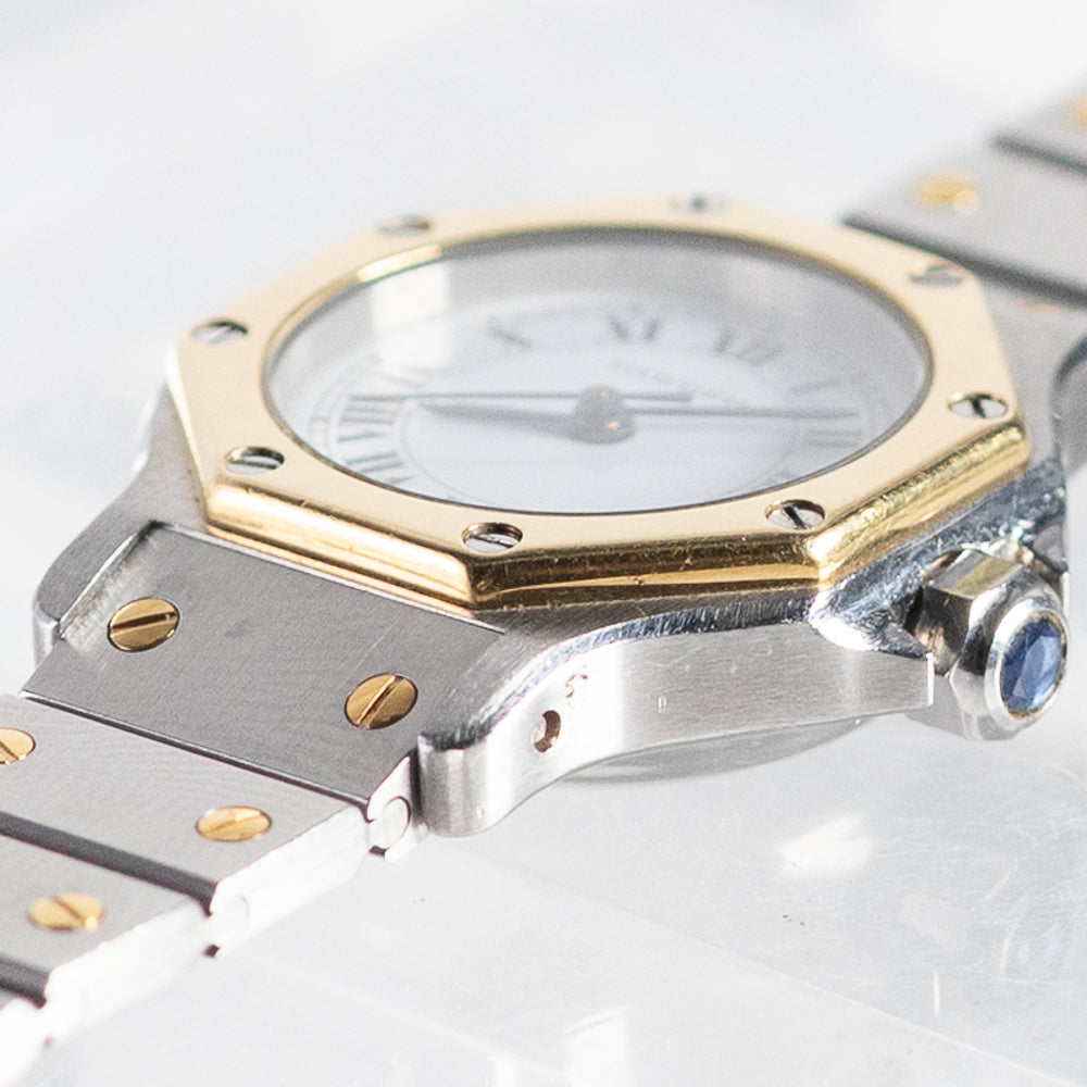 CARTIER SM SANTOS OCTAGON Ref.0907 Automatic