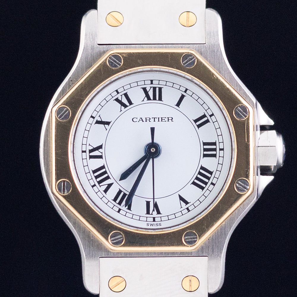 CARTIER SM SANTOS OCTAGON Ref.0907 Automatic