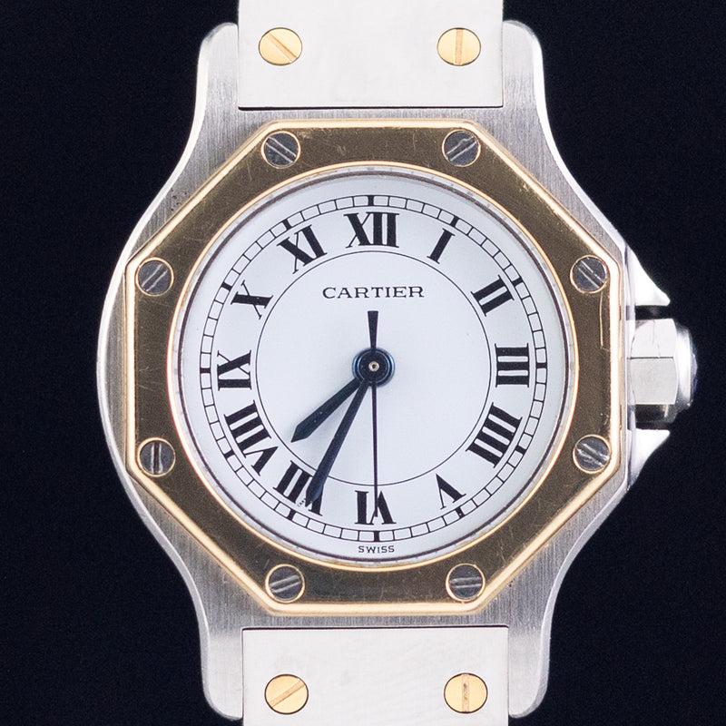 CARTIER SM SANTOS OCTAGON Ref.0907 Automatic