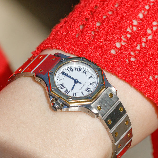 CARTIER SM SANTOS OCTAGON Ref.0907 Automatic