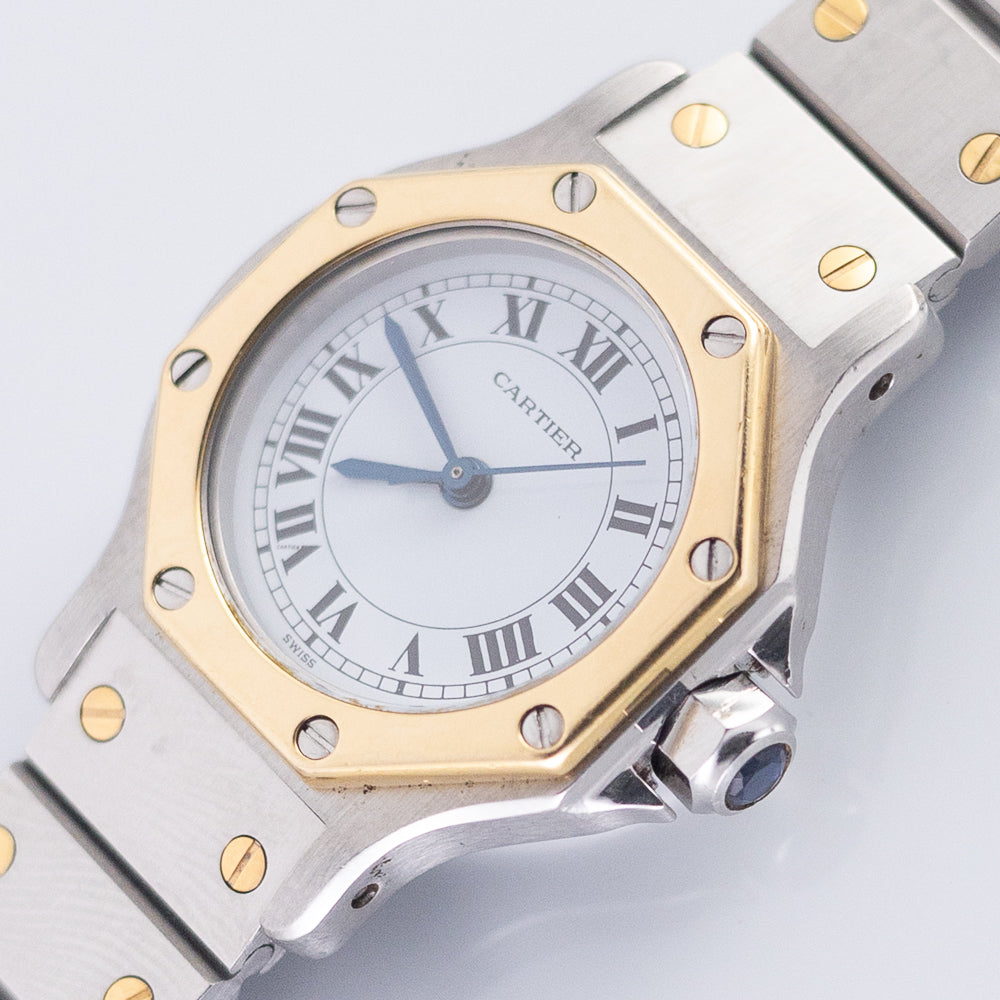 CARTIER SM SANTOS OCTAGON Ref.0907 Automatic