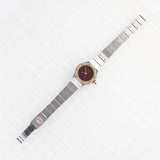 CARTIER SM SANTOS OCTAGON Ref.0907 Burgundy Automatic BOX