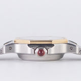 CARTIER SM SANTOS OCTAGON Ref.0907 Burgundy Automatic BOX