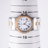 CARTIER LM SANTOS OCTAGON Automatic Ref.2966 Godron Bracelet