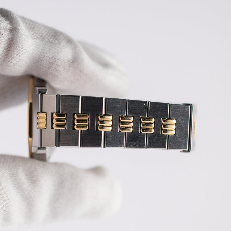 CARTIER LM SANTOS OCTAGON Automatic Ref.2966 Godron Bracelet