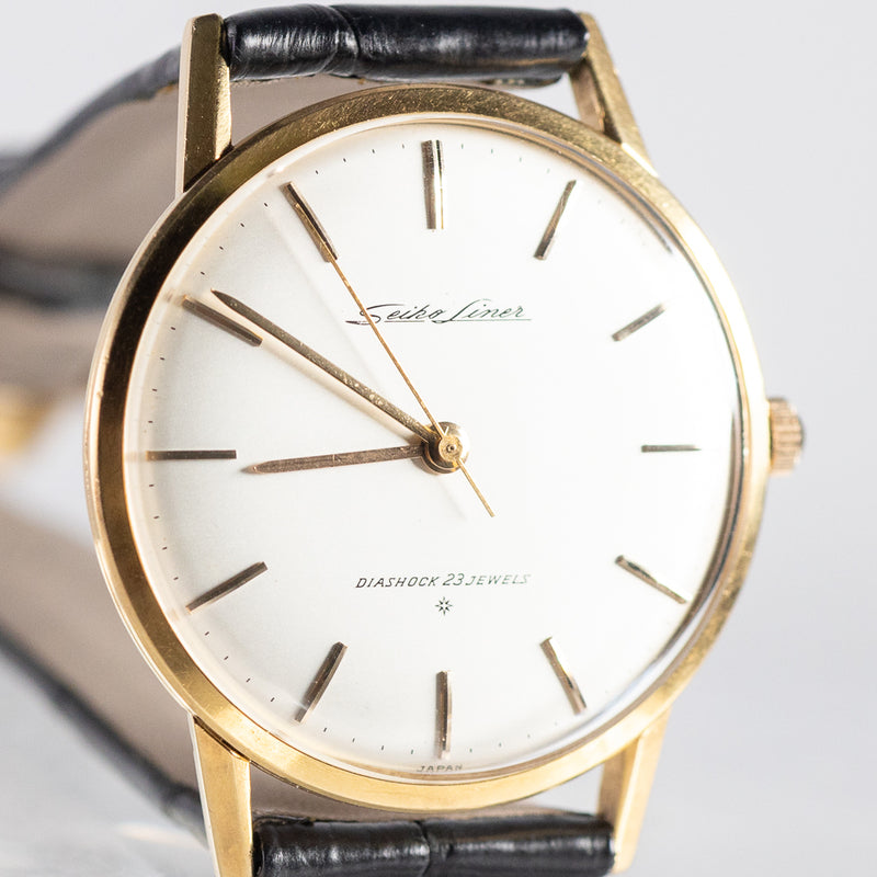 SEIKO Liner Ref.15010 18K Yellow Gold – TIMEANAGRAM