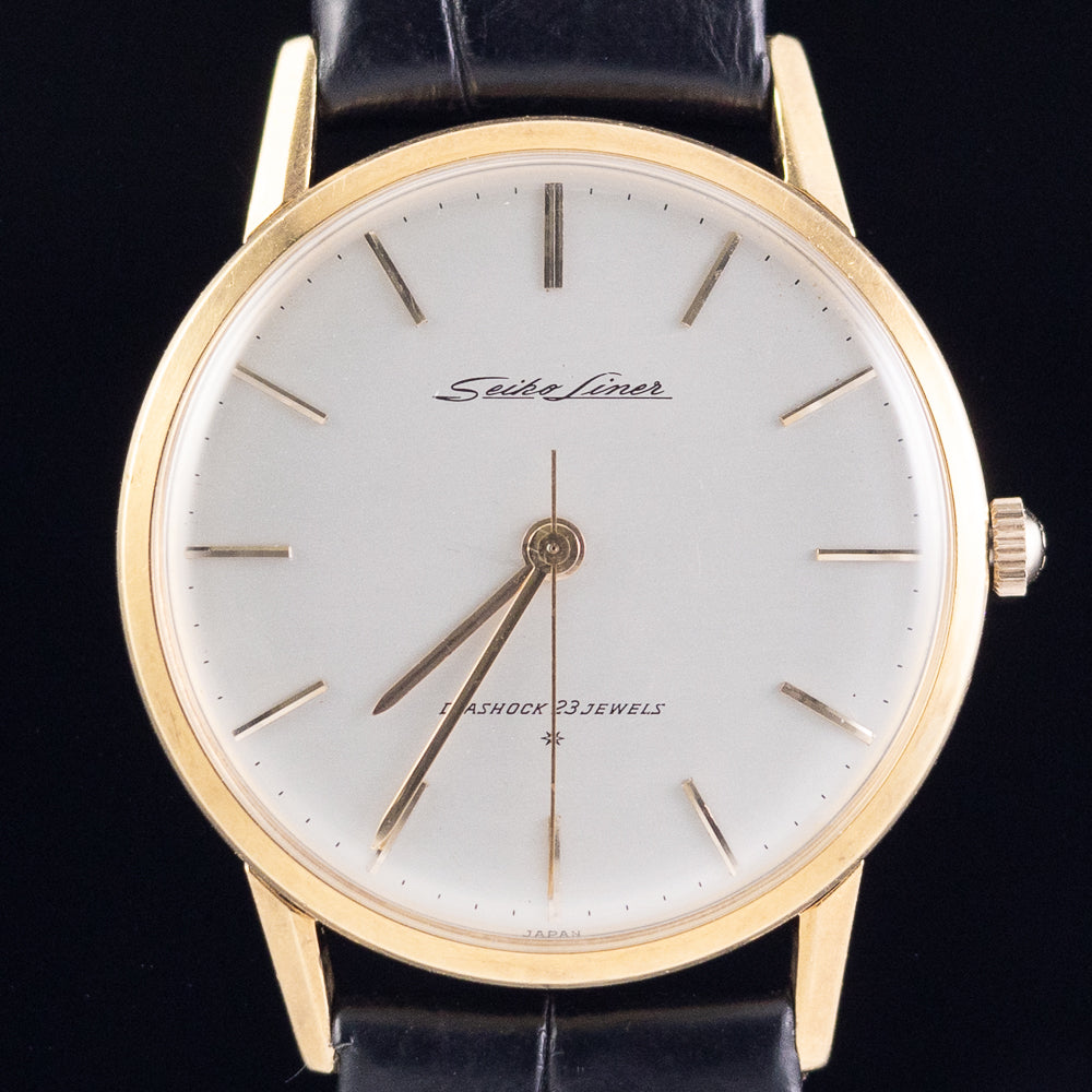 SEIKO Liner Ref.15010 18K Yellow Gold – TIMEANAGRAM