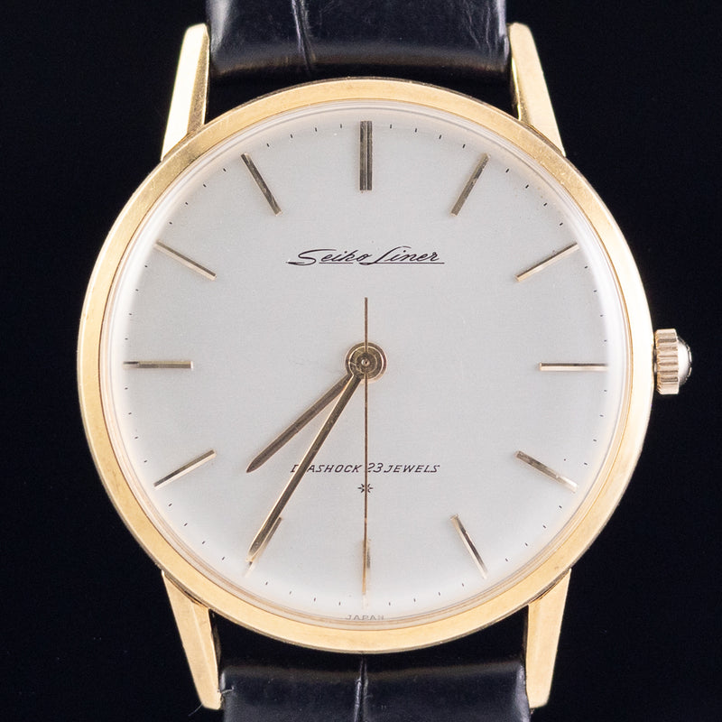 SEIKO Liner Ref.15010 18K Yellow Gold – TIMEANAGRAM