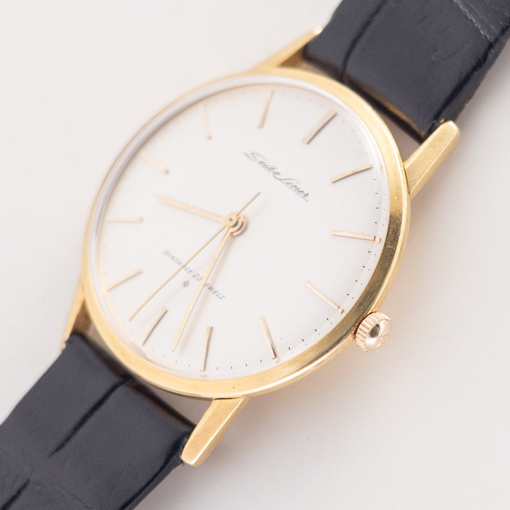 SEIKO Liner Ref.15010 18K Yellow Gold – TIMEANAGRAM