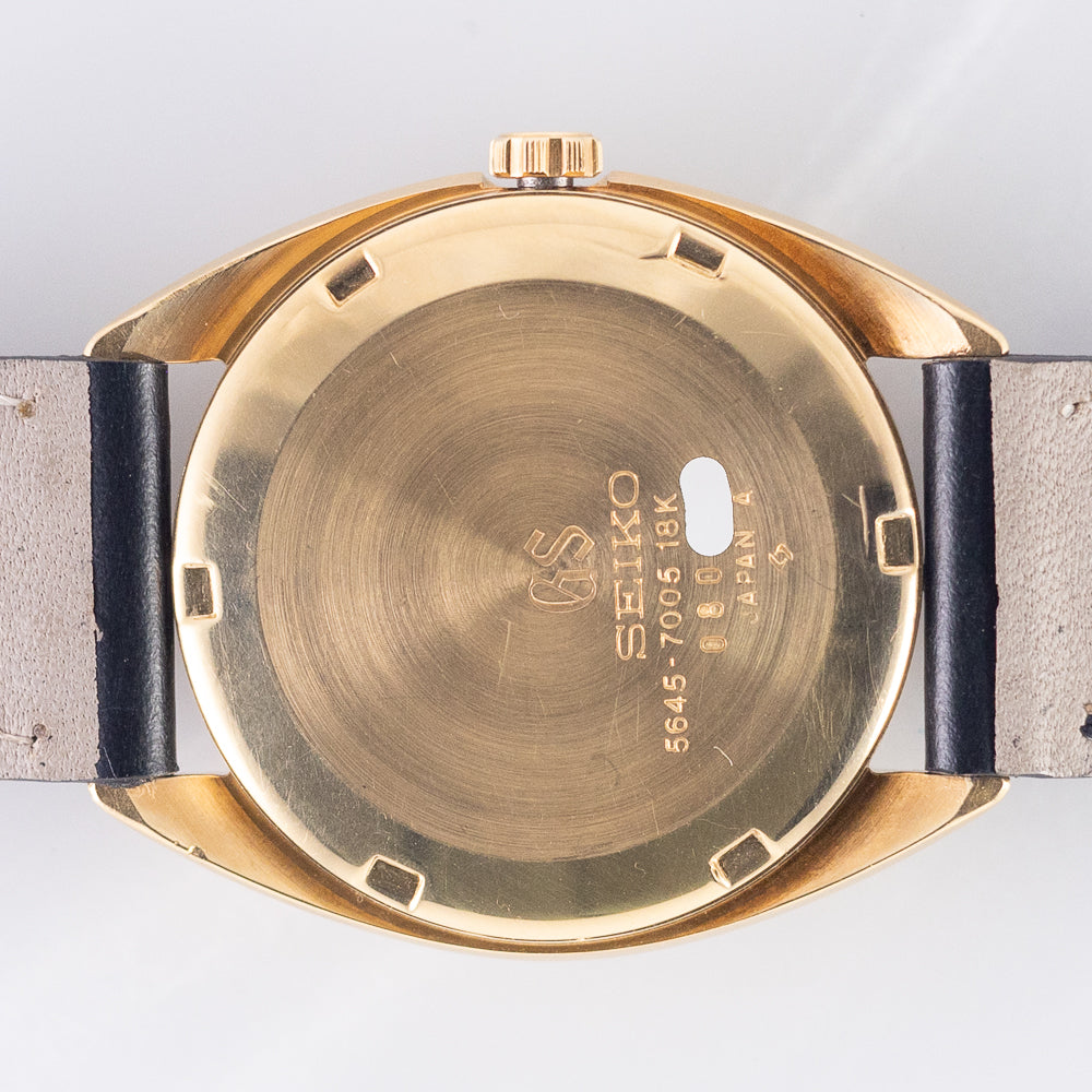 GRAND SEIKO 18k yellow gold Ref.5645-7005