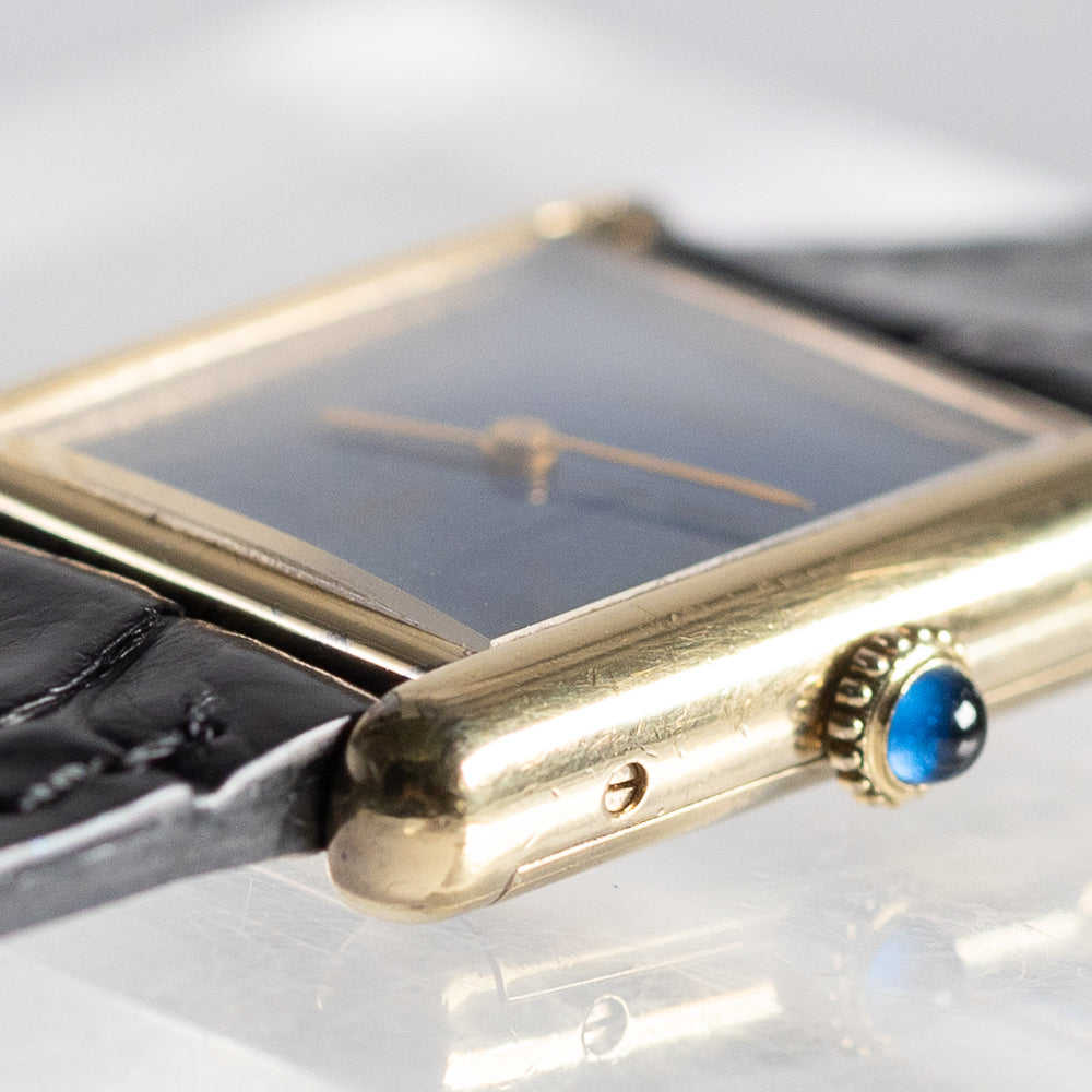 CARTIER LM MUST DE TANK LAPIS LAZURI - Like