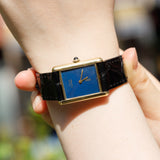 CARTIER LM MUST DE TANK LAPIS LAZURI - Like