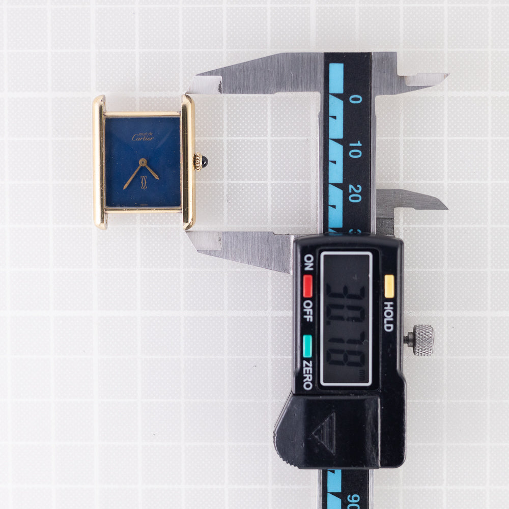 CARTIER LM MUST DE TANK LAPIS LAZURI - Like