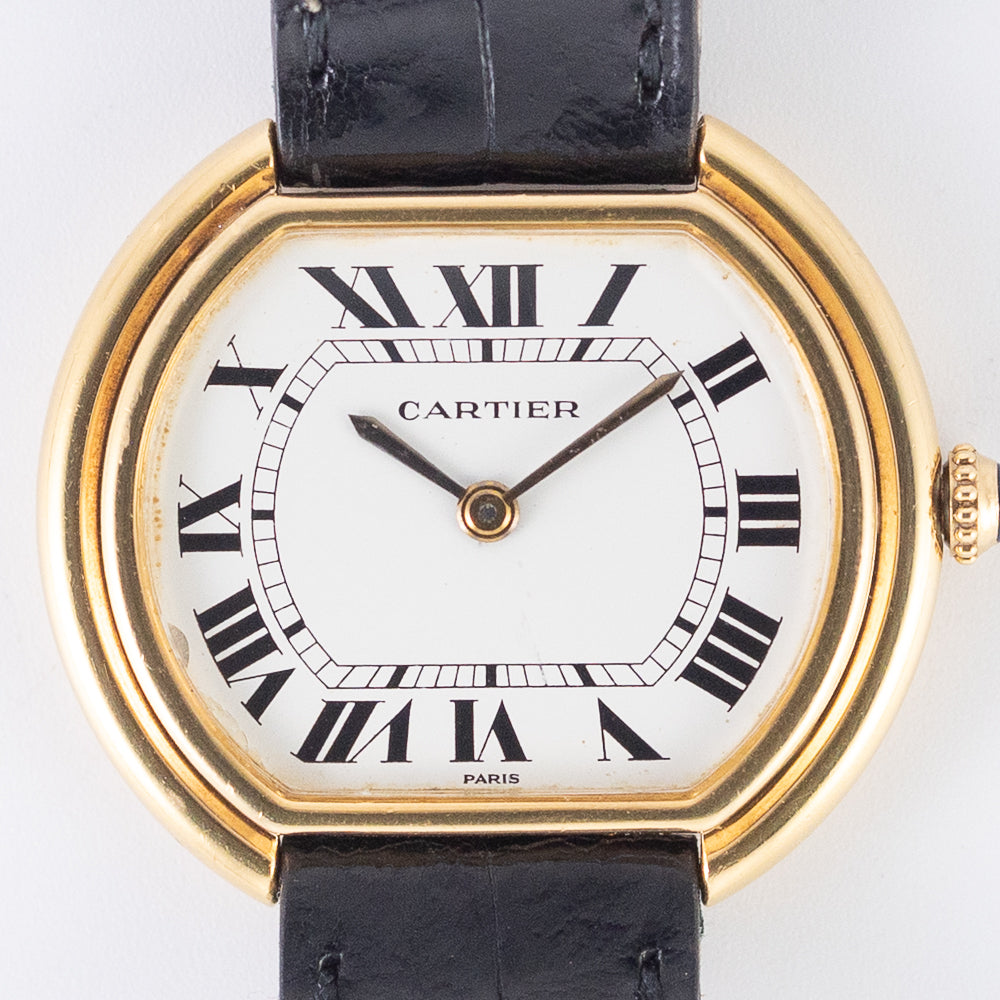 Qちゃん CARTIER LM Ellipse Ref.78091 1970's – TIMEANAGRAM