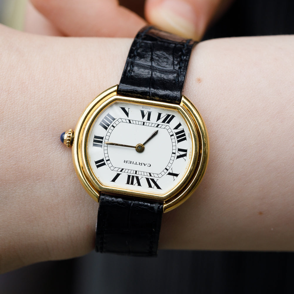 CARTIER LM Ellipse Ref.78091 1970's