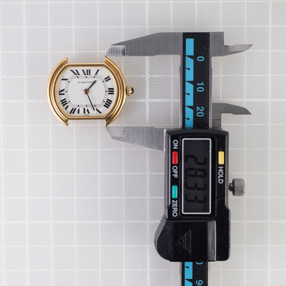 CARTIER LM Ellipse Ref.78091 1970's