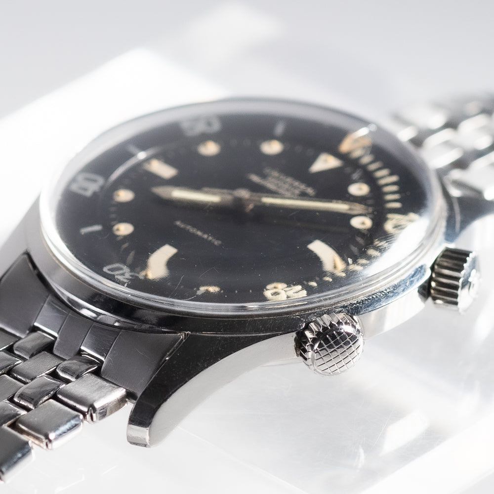 UNIVERSAL GENEVE POLEROUTER SUB MK3 Ref.20369 Mega Fat Kissing Font inner Bezel