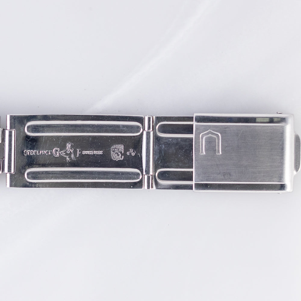 UNIVERSAL GENEVE POLEROUTER SUB MK3 Ref.20369 Mega Fat Kissing Font inner Bezel
