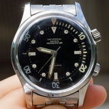 UNIVERSAL GENEVE POLEROUTER SUB MK3 Ref.20369 Mega Fat Kissing Font inner Bezel