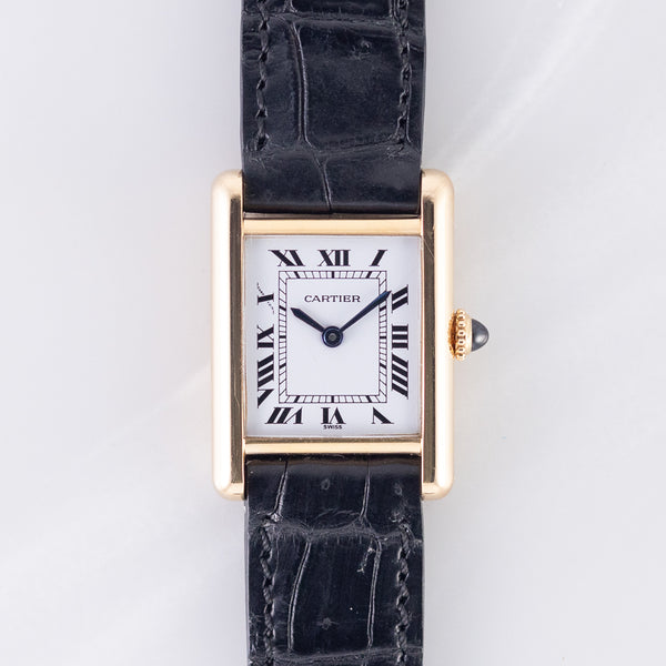 CARTIER SM TANK LC Ref.78087 SWISS MK3 DIAL – TIMEANAGRAM