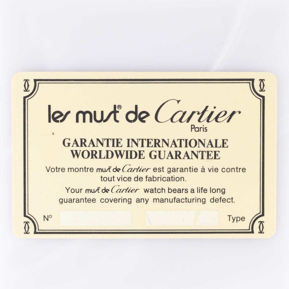 CARTIER SM TANK LC Ref.78087 SWISS MK3 DIAL
