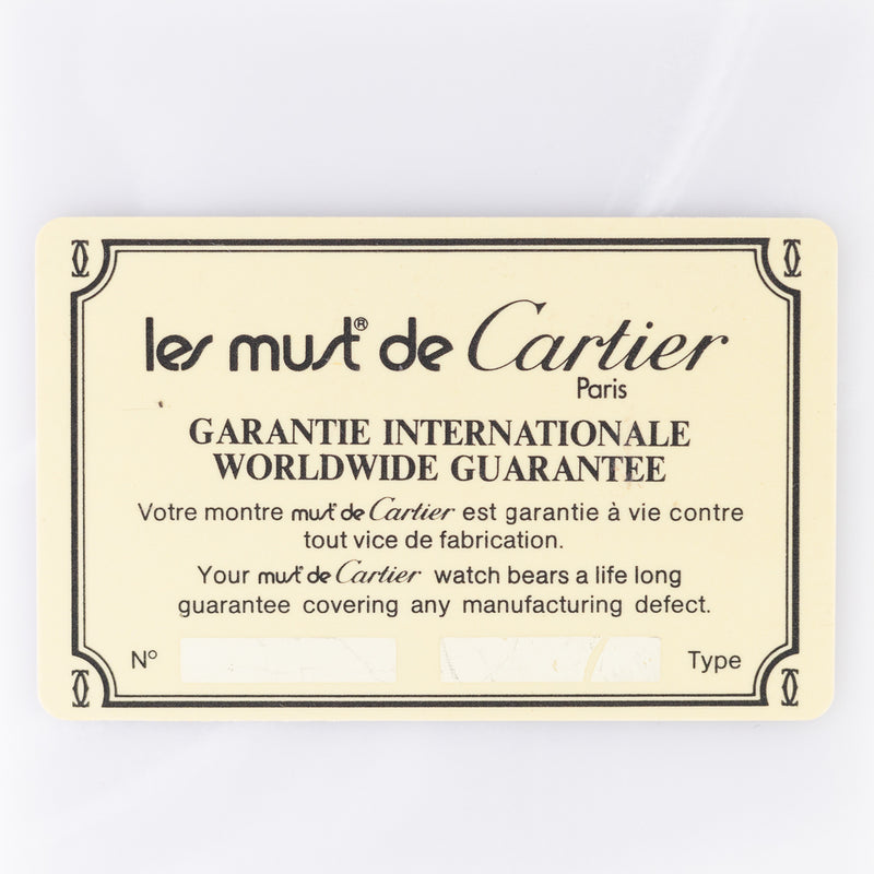 CARTIER SM TANK LC Ref.78087 SWISS MK3 DIAL