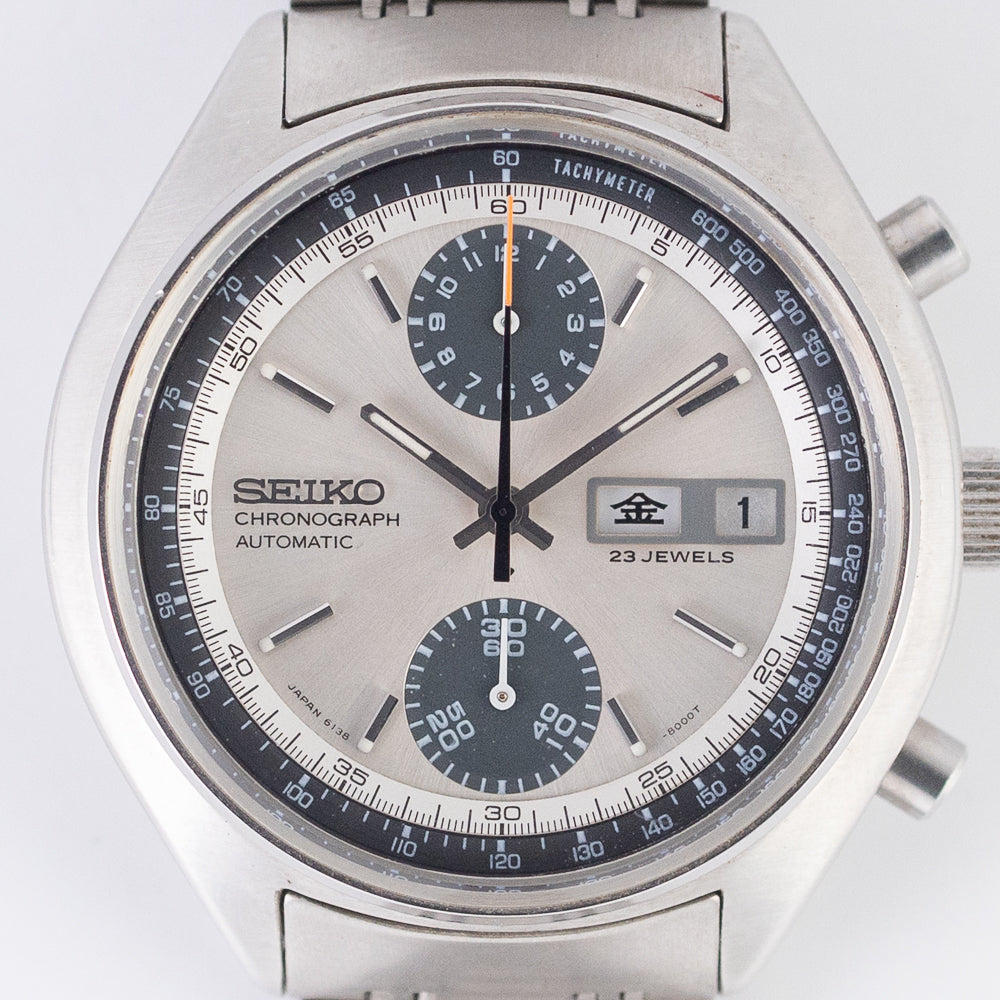 SEIKO BABY PANDA Ref.6138-8000 NEW OLD STOCK BOX and Paper