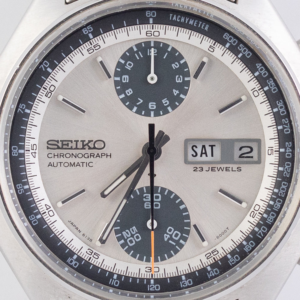 SEIKO BABY PANDA Ref.6138-8000 NEW OLD STOCK BOX and Paper