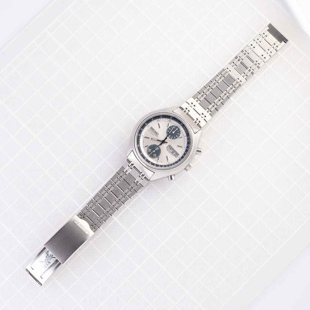 SEIKO BABY PANDA Ref.6138-8000 NEW OLD STOCK BOX and Paper