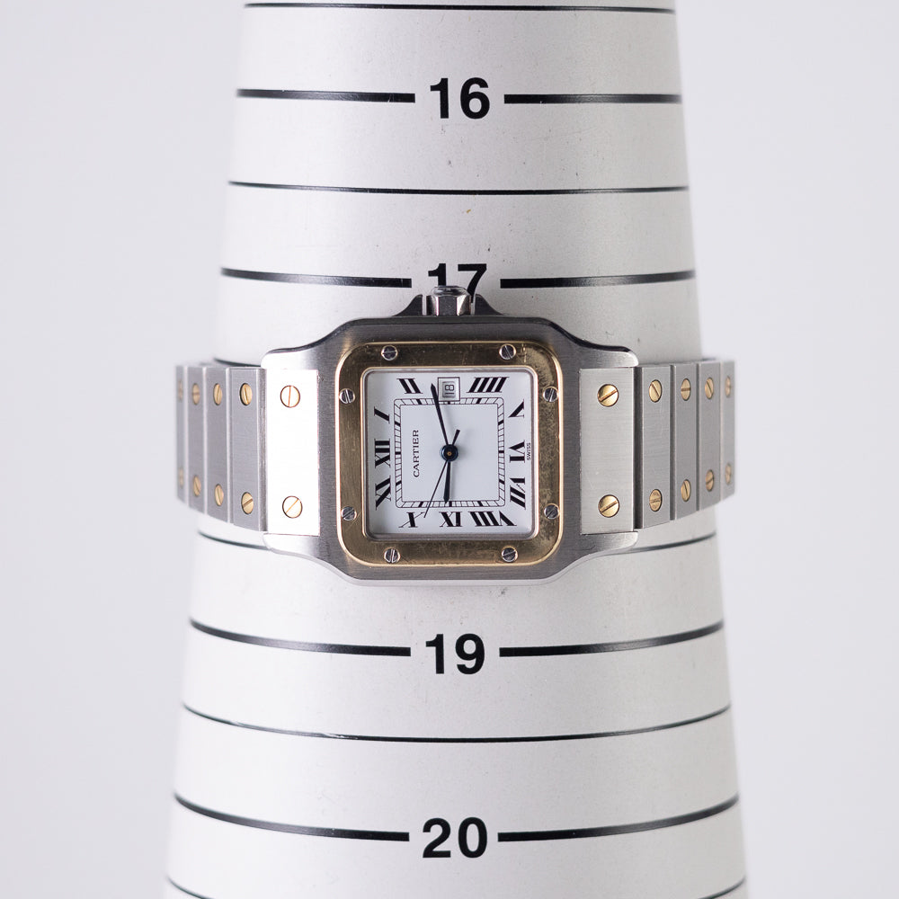 CARTIER LM Santos Carree Ref.2961 BOX and paper – TIMEANAGRAM
