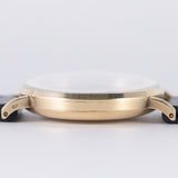 OMEGA Cal.30SCT1 Black Gilt Dial 14K Yellow Gold