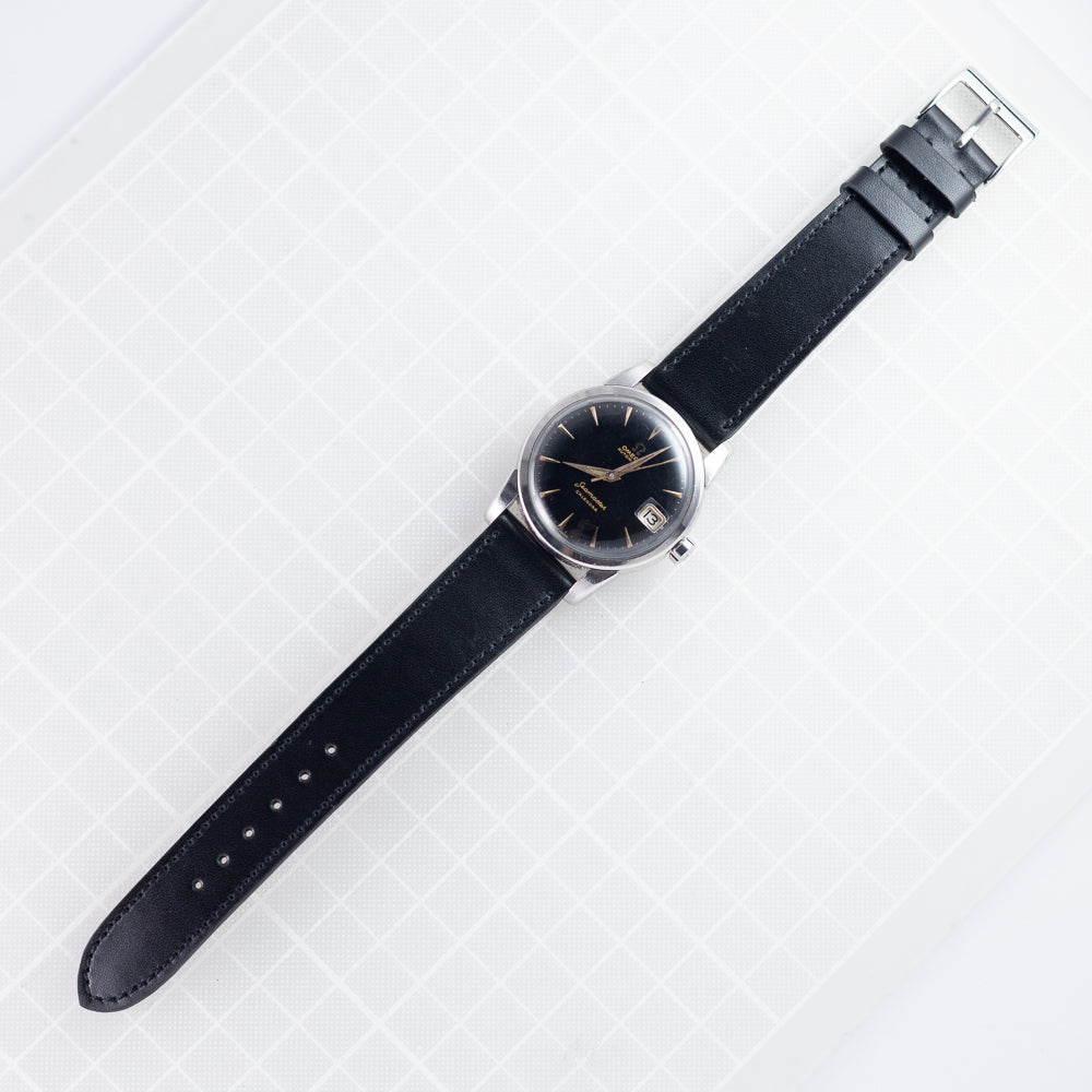 OMEGA Seamaster Black Gilt Dial Ref.2849 11SC – TIMEANAGRAM