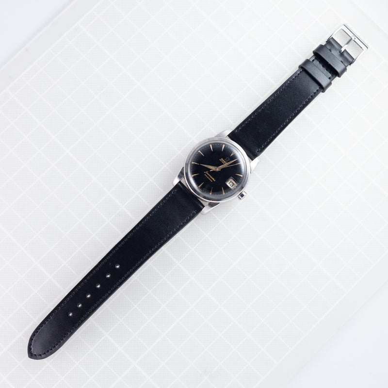 OMEGA Seamaster Black Gilt Dial Ref.2849 11SC – TIMEANAGRAM