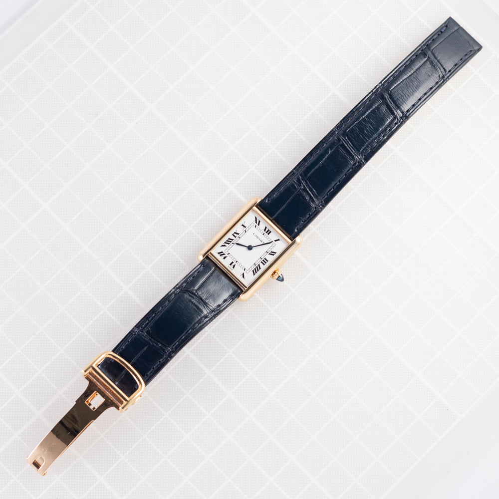 CARTIER LM TANK LC Ref.78086 Paris MK2 Dial Old Cabochon Crown Box